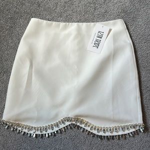 12th Tribe White Skirt